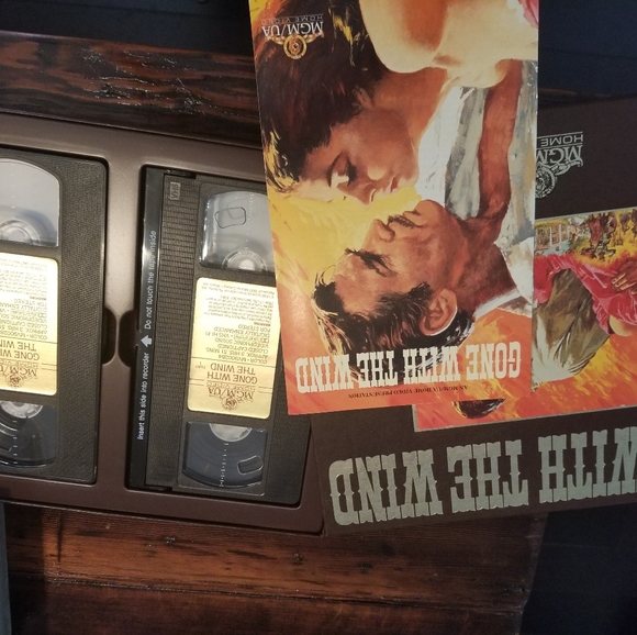 Vintage "Gone with the wind" VHS collector set - Picture 2 of 2